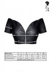Bielizna - Brmarina001 top czarny rozmiar XL