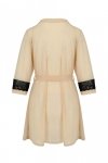 Bielizna Daisy peignoir beige S/M
