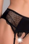 Bielizna Clarisse set with open bra black L/XL - Casmir