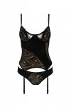 Bielizna Lara corset black S/M - Casmir