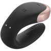 Satisfyer Double Love z pilotem dla par czarny