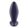 Czarny wibrujący korek analny Satisfyer Power Plug - z aplikacją