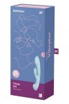 Masażer wibrator Satisfyer Triple Oh light blue
