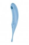 Masażer ssący łechtaczkowy Satisfyer Twirling Pro niebieski