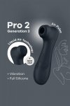 Pro 2 generation 3with liquid air technology, vibration and bluetooth/app black