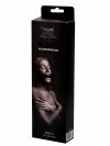 Knebel do ust kość black silicone bone gag