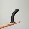 Dildo analne na przyssawce stymulator czarny 18 cm