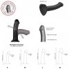 Dildo analne na przyssawce stymulator prostaty fiolet