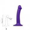 Dildo analne na przyssawce stymulator prostaty fiolet