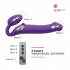 Vibrating Strapon - M - purple