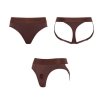Strapon Harness Lingerie Heroine - S - chocolate