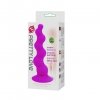Bąbelkowy korek analny z kulkami przyssawka Pretty Love 15 cm