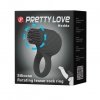 Pierścień erekcyjny z rotacyjnym masażerem Pretty Love Hedda