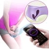 Wibrator do majtek punktu G sterowany smartfonem aplikacją 12 wibracji