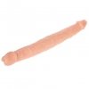 Dildo dwustronne giętkie lesbijskie 37 cm