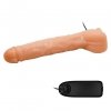 Realistyczne dildo wibrujące na przyssawce jak prawdziwy penis