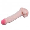 Dildo duży penis z jądrami członek realistyczny 37 cm