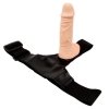 Strapon pas uprząż realistyczne dildo z jądrami penis na przyssawce