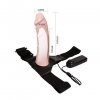 Żylaste dildo przedłużka proteza penisa strap on z funkcją wibracji