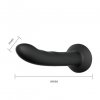 Uprząż dildo na pasku sztuczny penis Strapon penetrator 17 cm