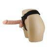 Wibrujący strapon uprząż z dildo RealDeal 25cm