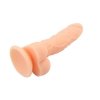 Naturalny penis dildo z przyssawką z żyłami 20 cm