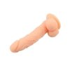 Naturalny penis dildo z przyssawką z żyłami 20 cm
