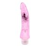 Wibrator przeźroczysty penis Glitters Mr.Right-Pink