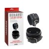 Kajdanki erotyczne skórzane czarne Surrender Wrist Restraints