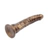 Elastyczny penis dildo na przyssawce  bez jąder 21,5 cm