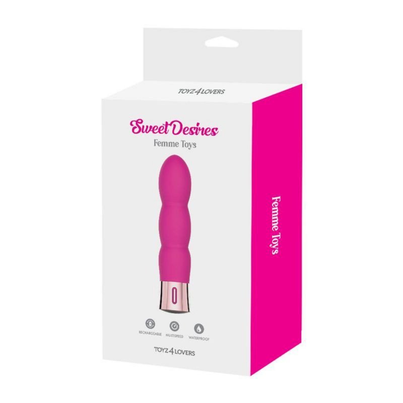 Silikonowy wibrator falisty penetrator pochwy