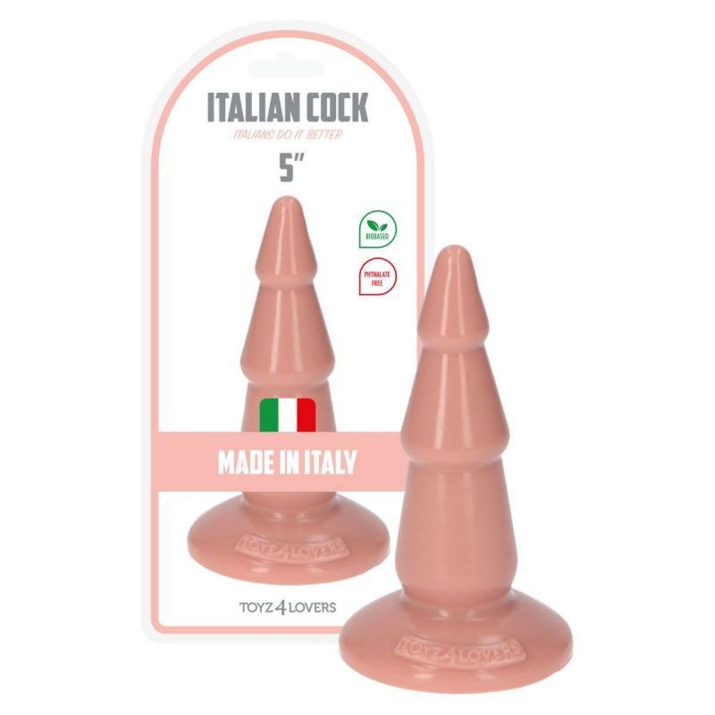 Dildo korek analny choinka na przyssawce cielisty 12,7 cm