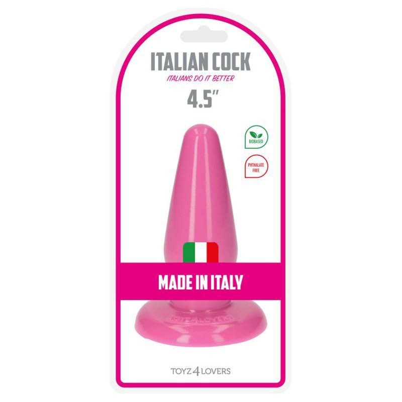 Różowy korek analny wtyczka plug na przyssawce 
