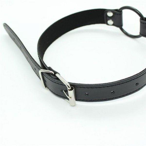 Knebel pierścień easy belt ring gag czarny