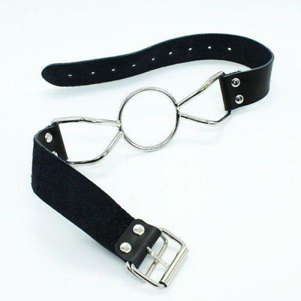 Knebel Ring Gag Deep Throat (nero)