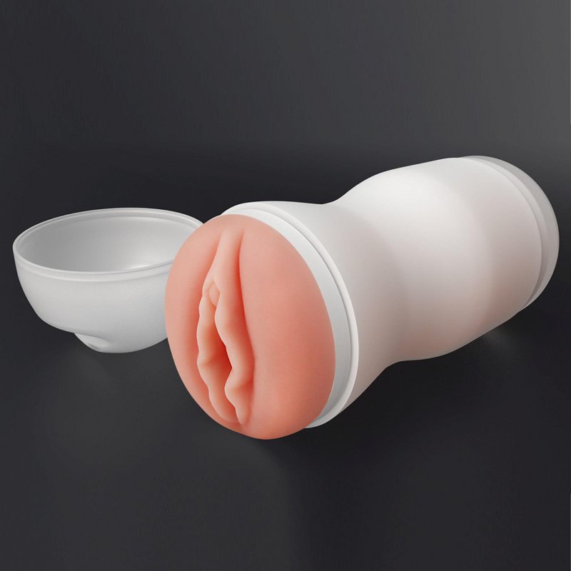 Masturbator pochwa z wibracją Sex In A Can Vagina Lotus Tunnel - Vibrating
