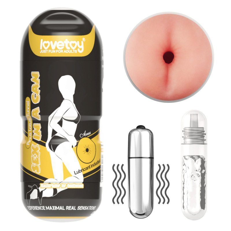 Wibrująca pupa analny masturbator Lovetoy