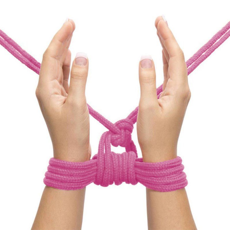 Lina do wiązania Kinbaku 10 m Fetish Bondage Rope Pink