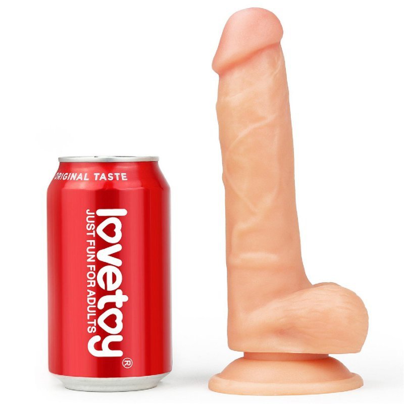 Ultra miękkie dildo The Ultra Soft Dude 20cm