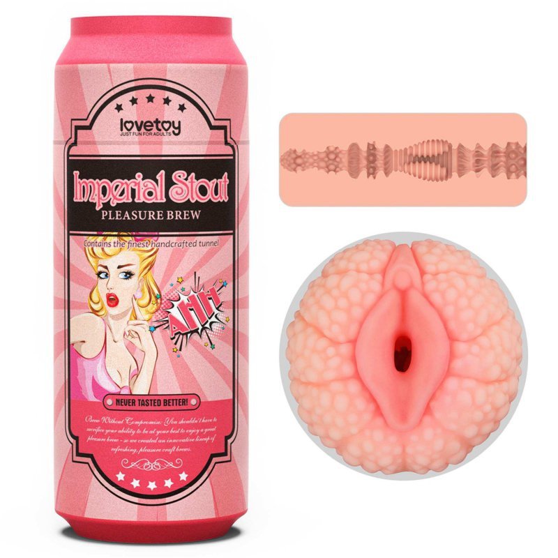 Masturbator analny Pleasure Brew Puszka piwa Imperial Stout