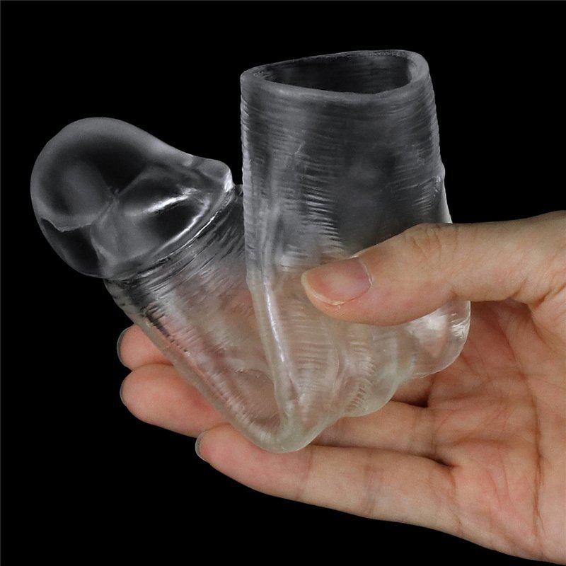 Nakładka przedłużka penisa Flawless Clear Penis Sleeve +2.5cm