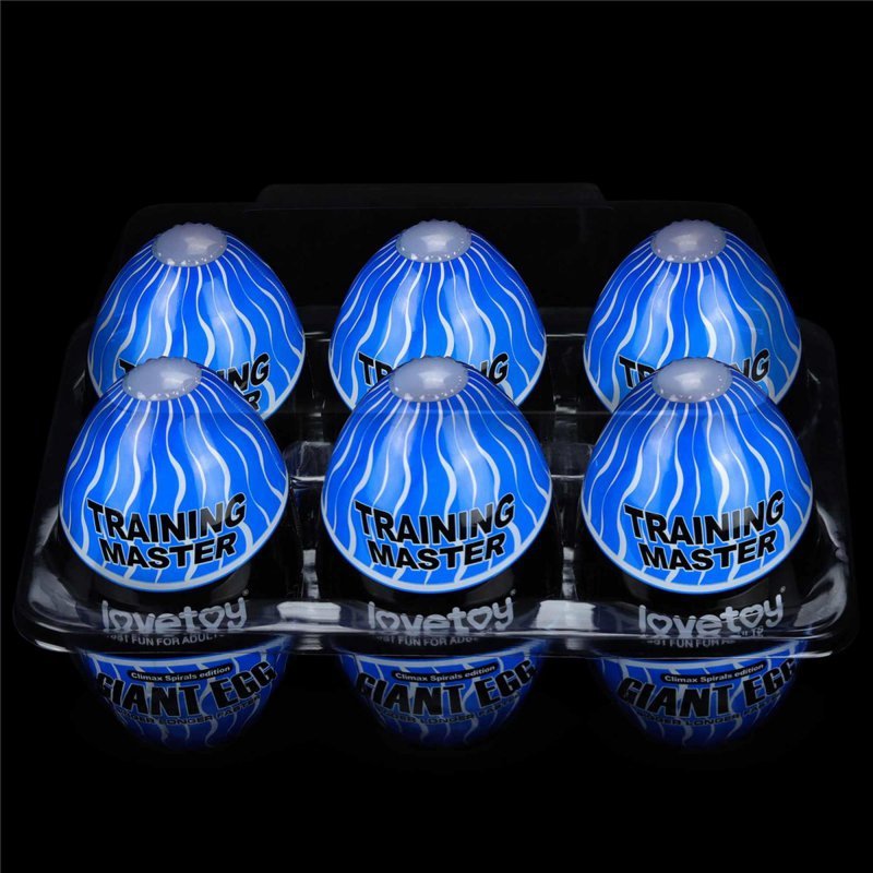 Masturbator dla niego Giant Egg Climax Spirals Edition