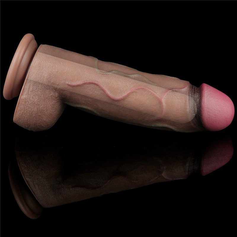 12&quot;&quot;&quot;&quot; Dual Layered silicone cock  XXL