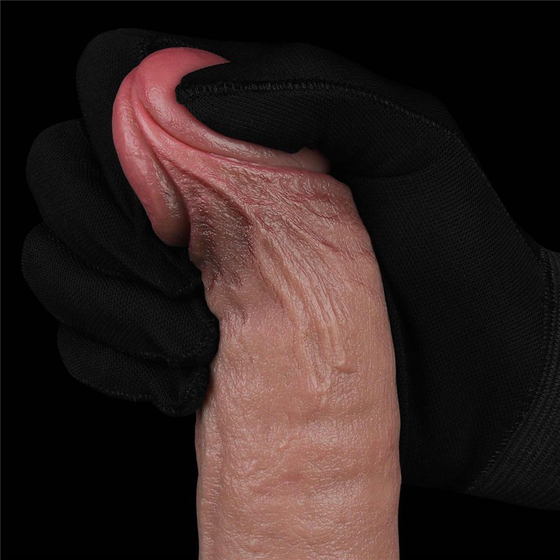 Realistyczne wibrujące dildo jak prawdziwy penis 24 cm