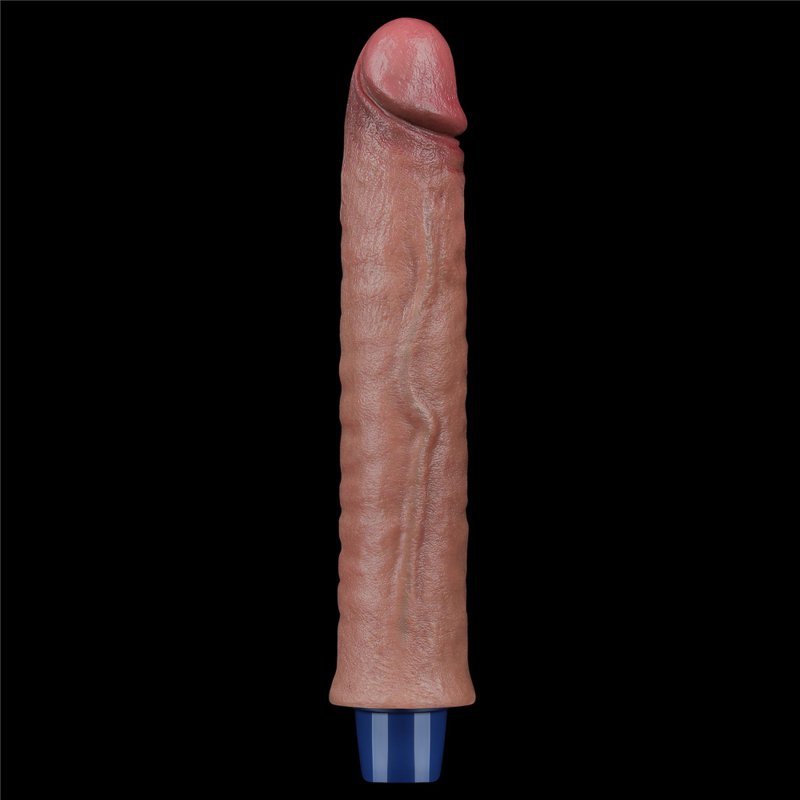 Realistyczne wibrujące dildo jak prawdziwy penis 24 cm