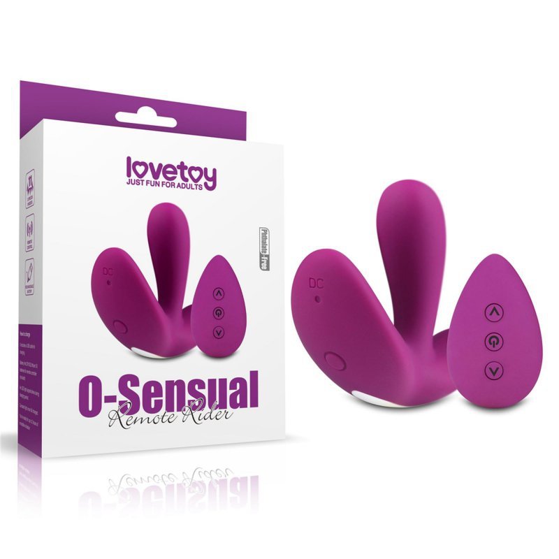 Wibrujący stymulator punktu g łechtaczki O-Sensual Remote Rider