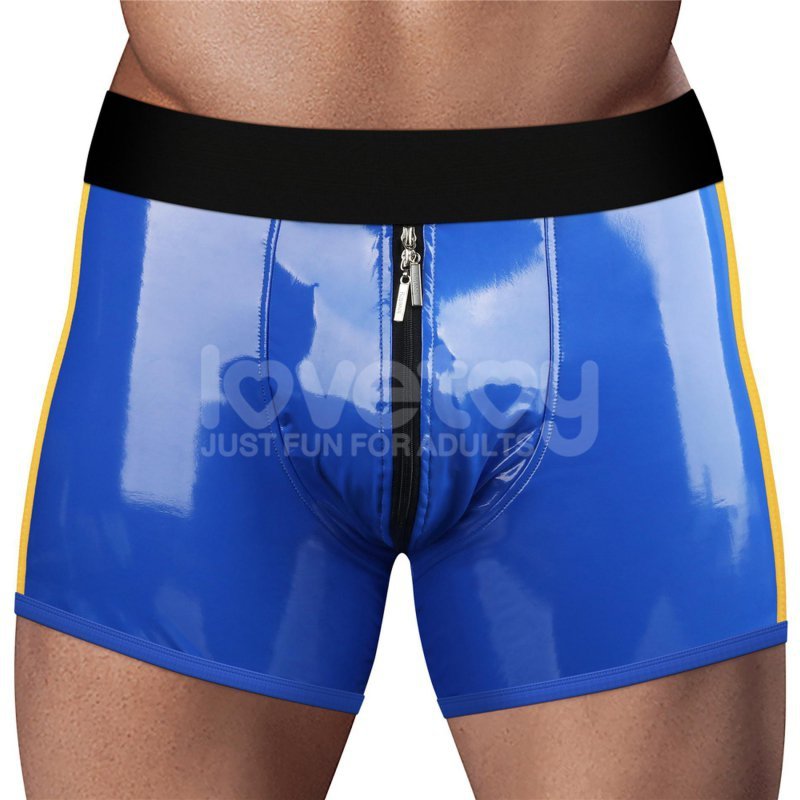 Bokserki strapon weetlook Chic Strap-On (40 - 43 inch waist) niebieskie