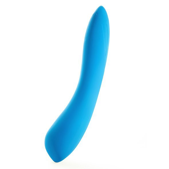 Dildo realistyczne profilowane niebieskie 20 cm