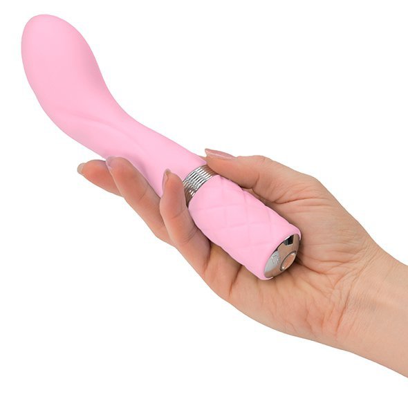 Zakrzywiony wibrator do punktu g Pillow Talk Sassy G-Spot różowy