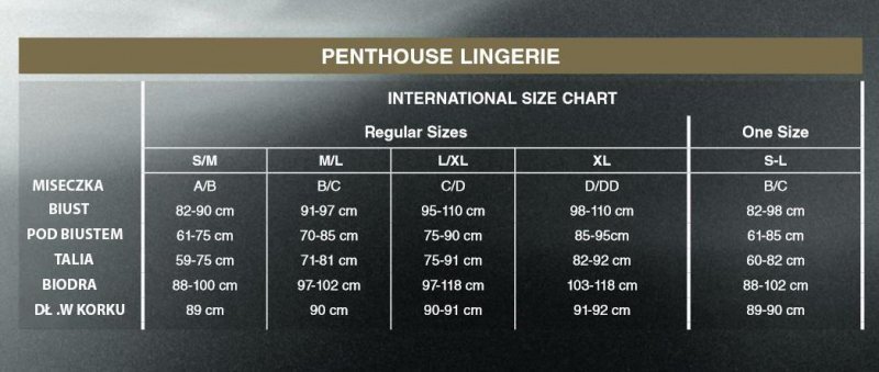 Bielizna erotyczna Hypnotic power white S-L PENTHOUSE